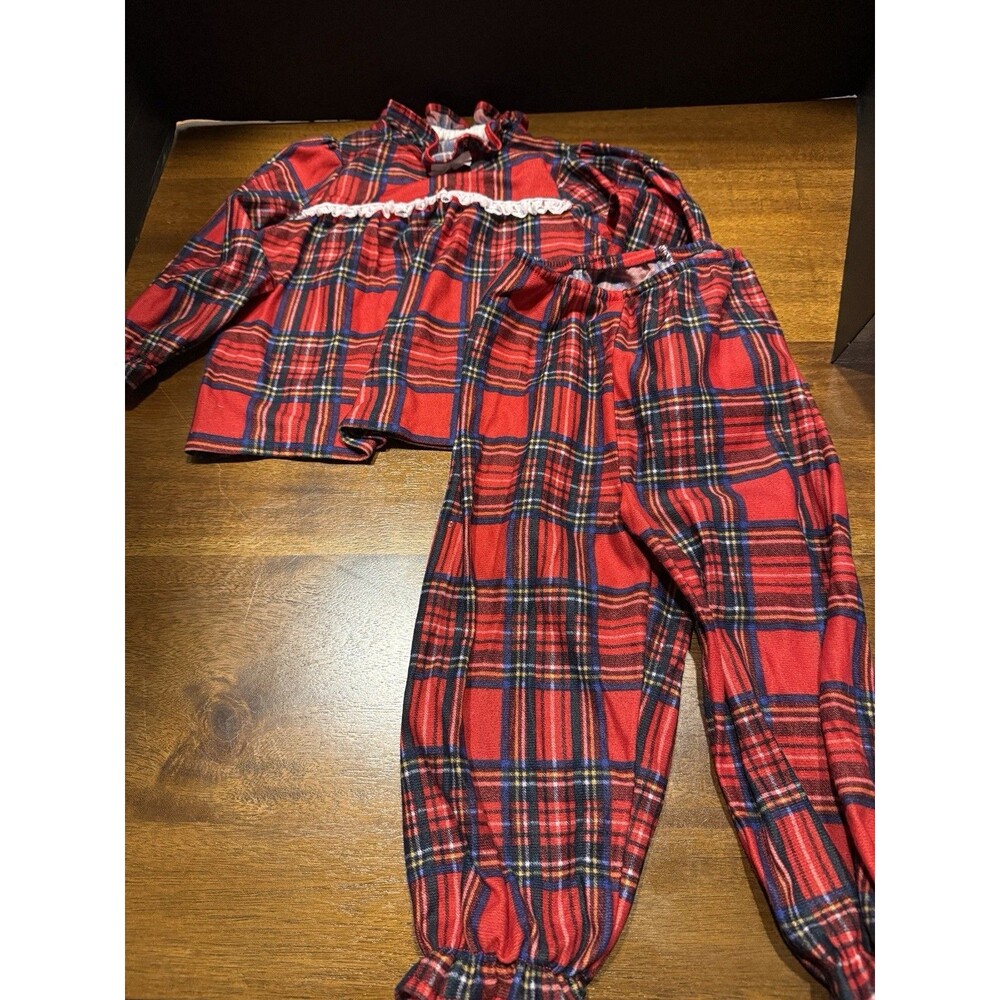 Vintage 90s Edie Bee By Jackies Girls Christmas Pajamas